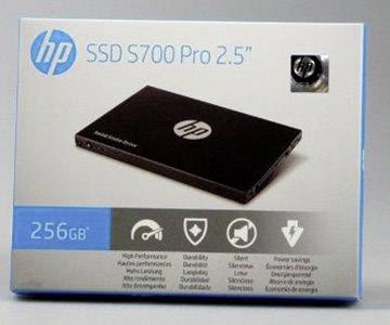 HP S700 Pro 256 GB Interne SATA SSD 6.35 cm (2.5 Zoll) SATA 6 Gb/s Retail 2AP98AA#ABB