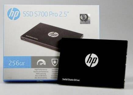 HP S700 Pro 256 GB Interne SATA SSD 6.35 cm (2.5 Zoll) SATA 6 Gb/s Retail 2AP98AA#ABB