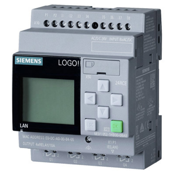 Siemens 6ED1052-1HB08-0BA0 6ED1052-1HB08-0BA0 SPS-Steuerungsmodul 24 V/DC, 24 V/AC