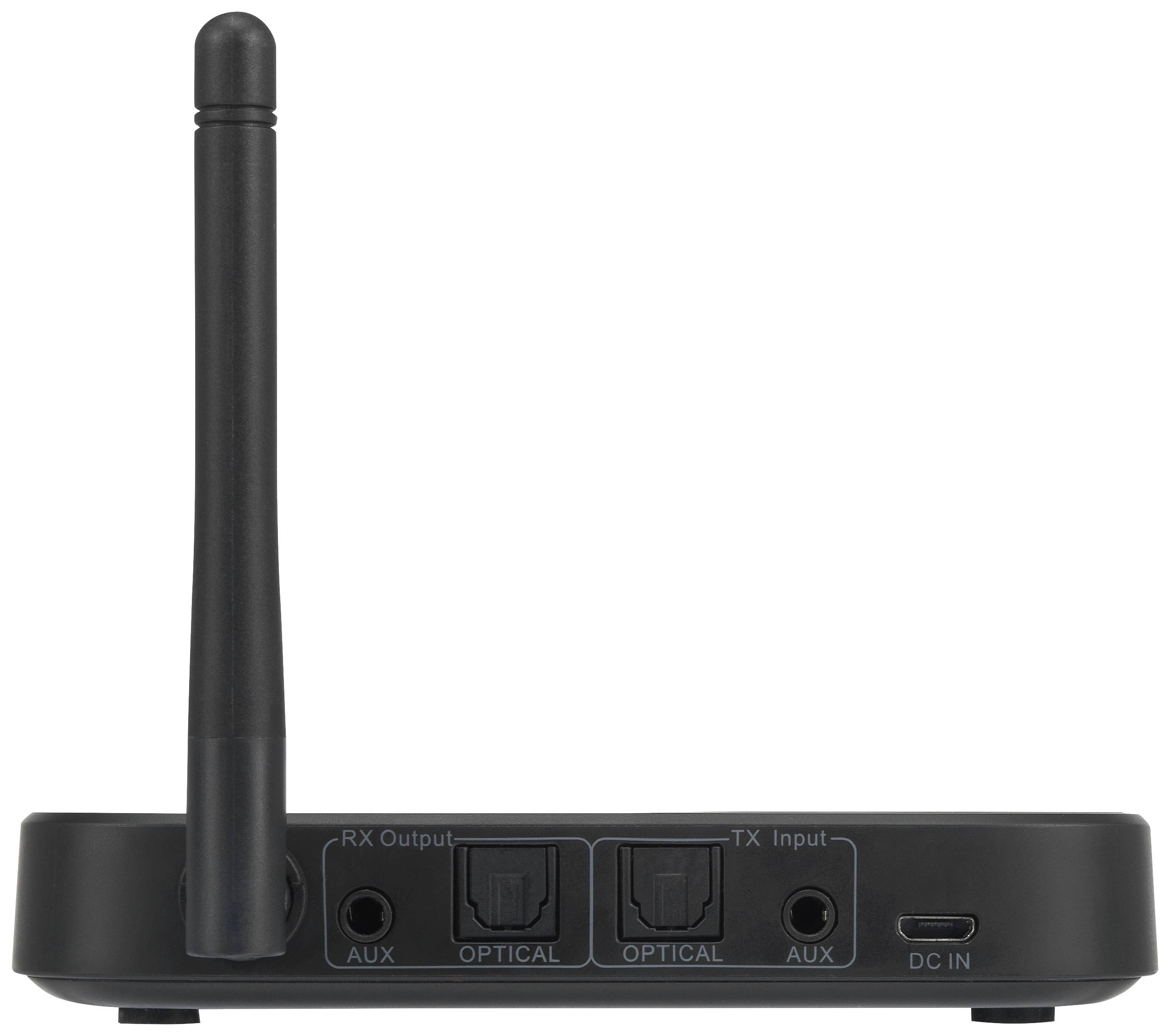 Renkforce BTHP-100 Bluetooth® Musik-Sender/Empfänger Bluetooth Version: 4.2, aptX®, SBC 100 m aptX