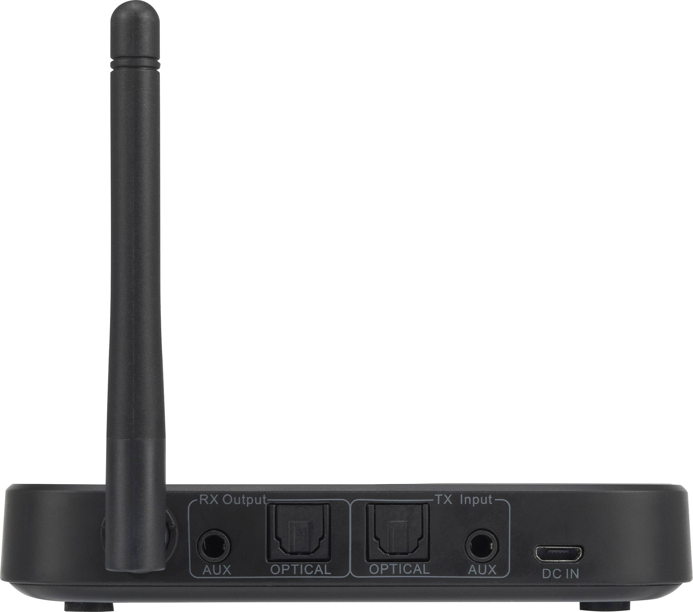 Renkforce BTHP-100 Bluetooth® Musik-Sender/Empfänger Bluetooth Version: 4.2, aptX®, SBC 100 m aptX