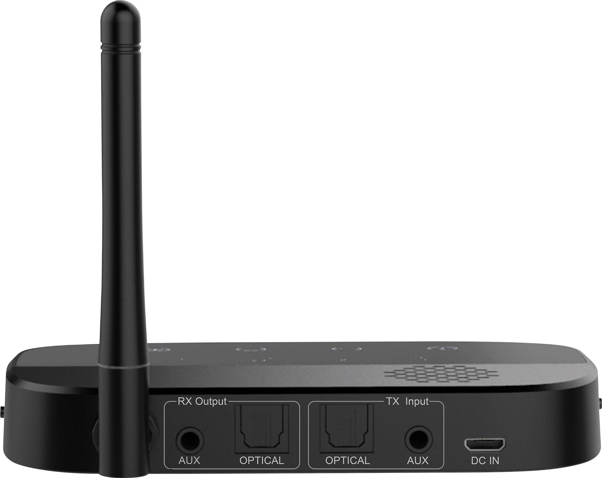 Renkforce BTHP-100 Bluetooth® Musik-Sender/Empfänger Bluetooth Version: 4.2, aptX®, SBC 100m aptX®-Technologie