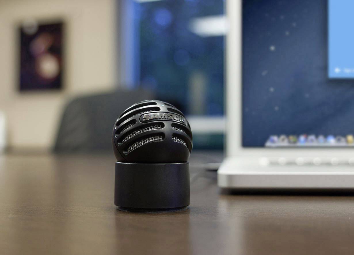 Samson Meteroite USB Mic USB-Mikrofon Kabelgebunden Standfuß