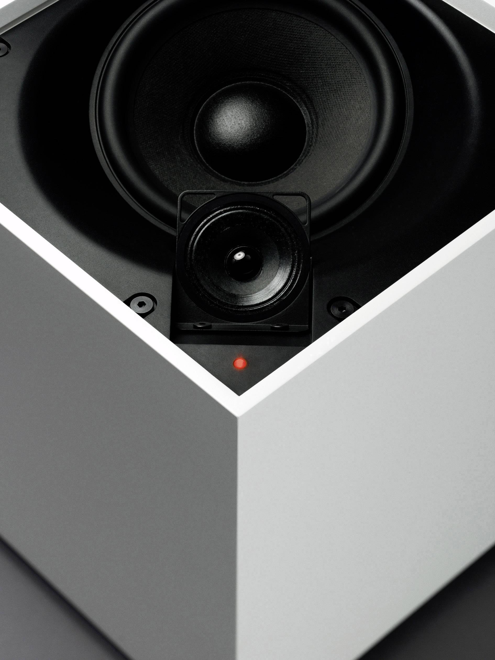 Teenage Engineering OD-11 Multiroom Lautsprecher LAN, Bluetooth®, WLAN AirPlay, AUX Weiß