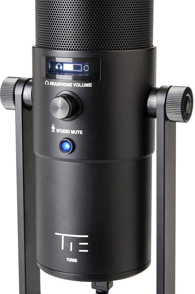 Tie Studio TUR88 Supernova USB-Mikrofon Kabelgebunden inkl. Stativ, inkl. Tasche, inkl. Kabel