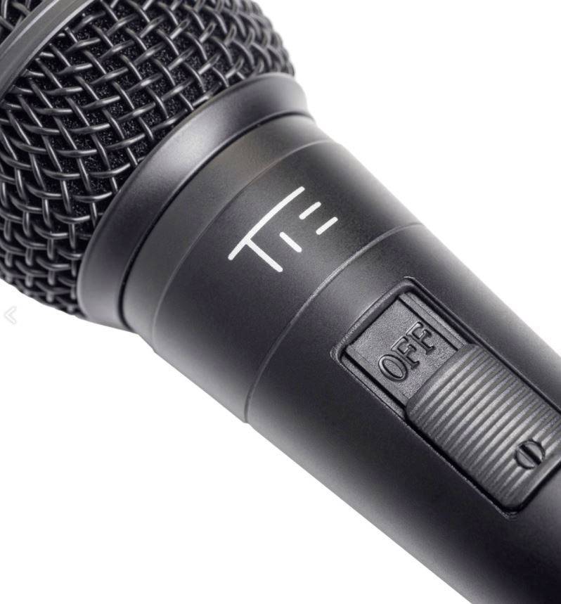 Tie Studio TTDM-1500 Gesangs-Mikrofon Übertragungsart:Kabelgebunden inkl. Klammer, inkl. Kabel, Schalter