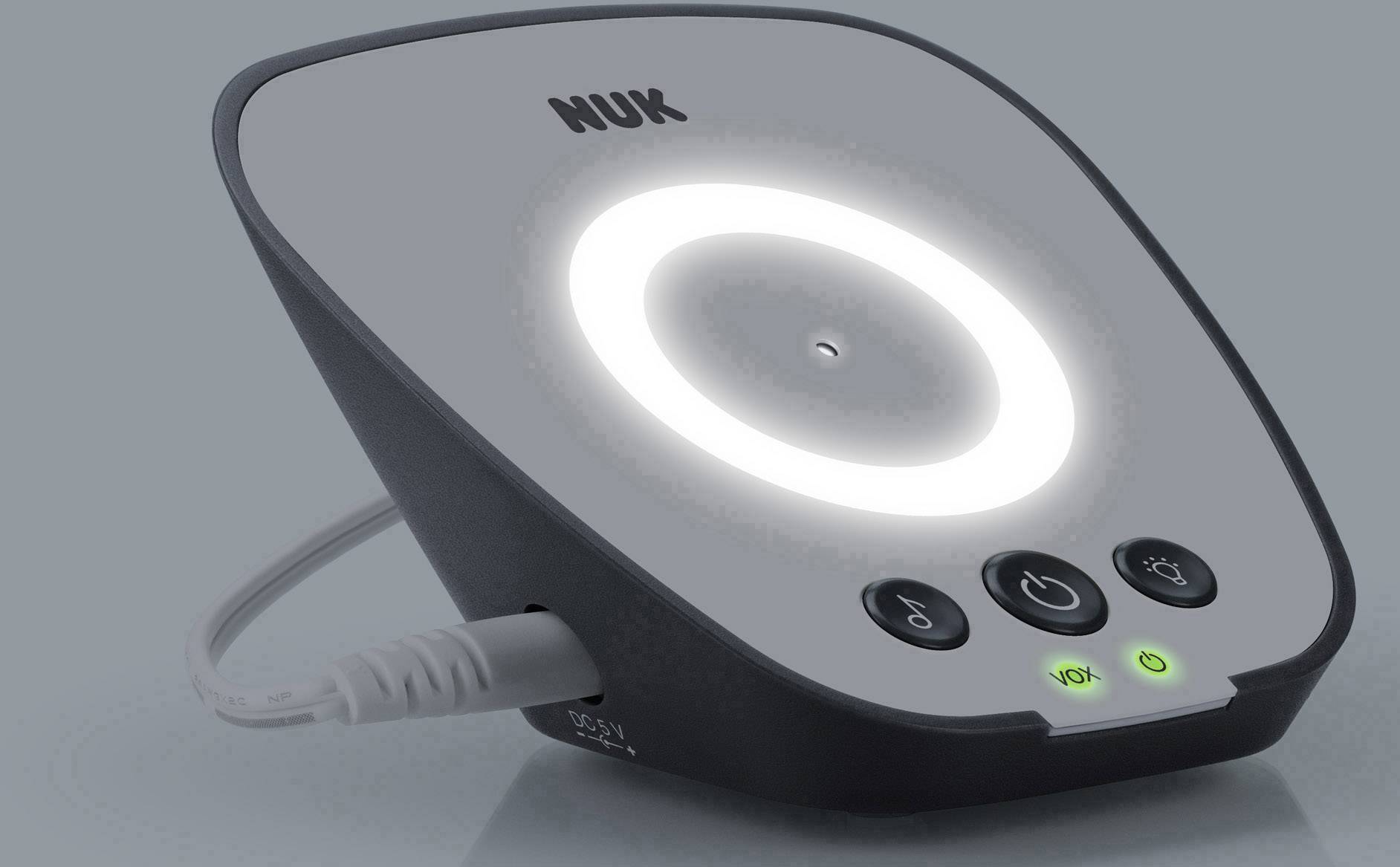 NUK Eco Control 530D 10256439 Babyphone Digital 2.4 GHz