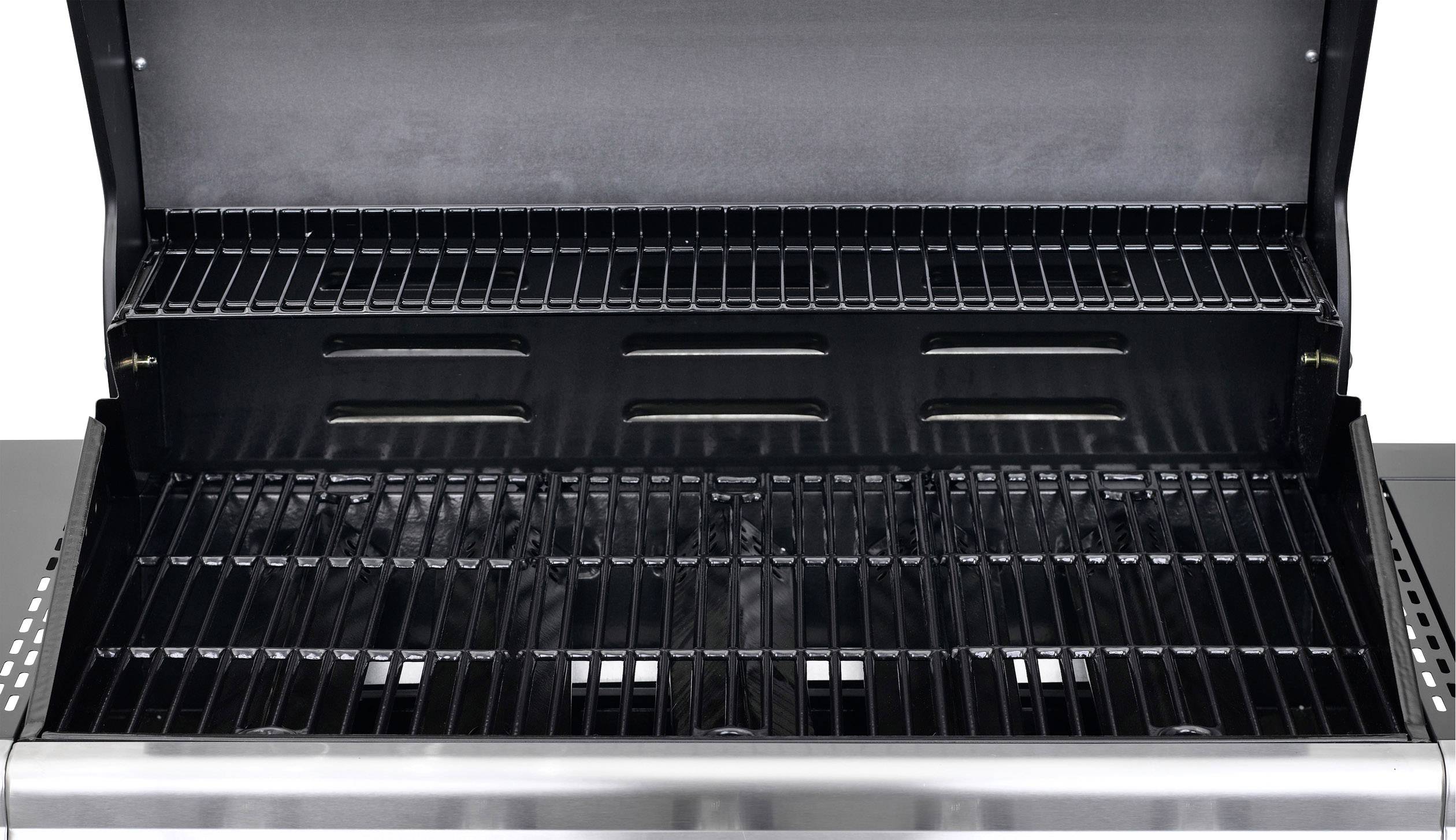 Tepro Garten Radcliff Grillwagen Gas-Grill 5 Brenner Schwarz, Edelstahl