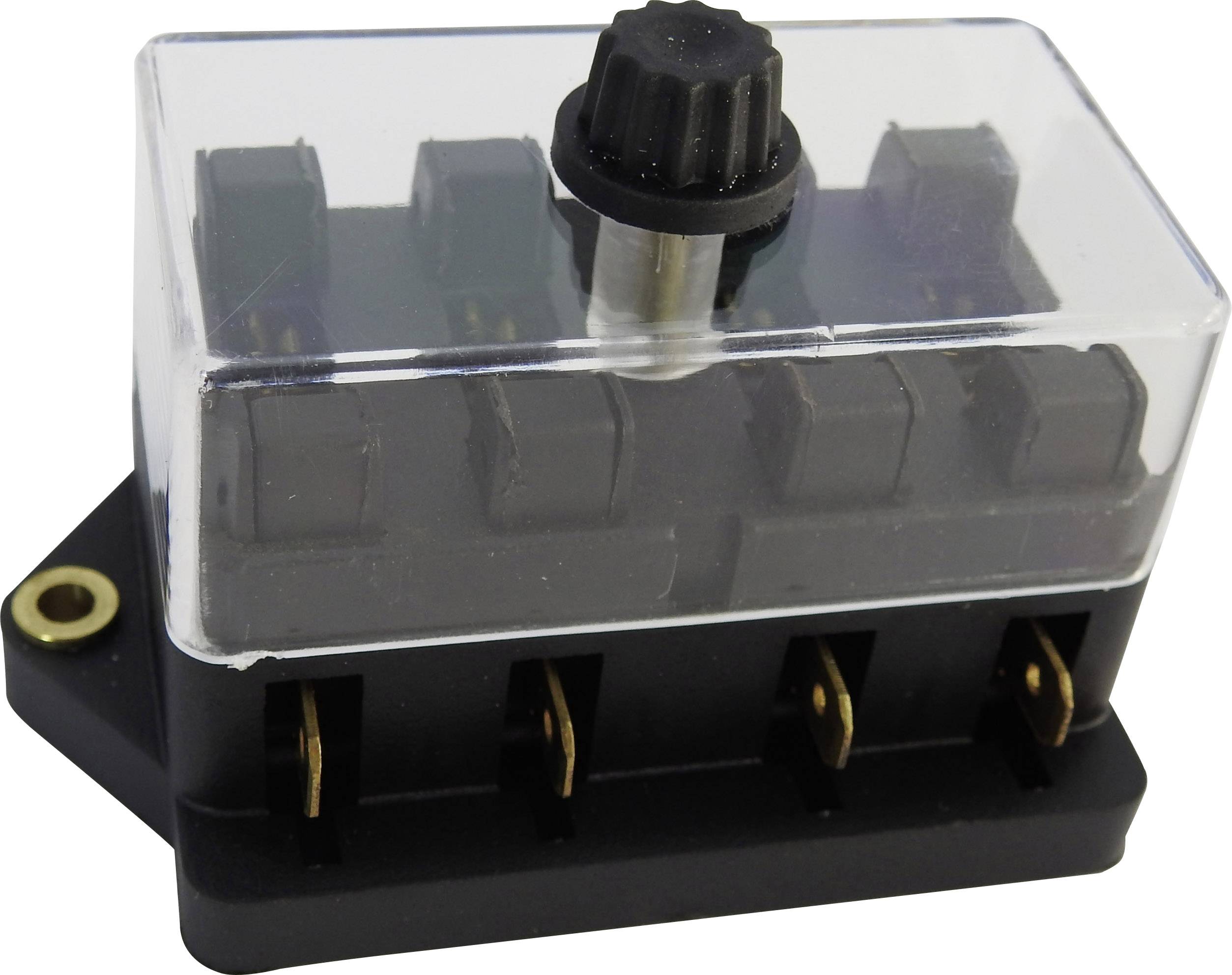 SecoRüt FHA304 Kfz Sicherungshalter Flachsicherung Standard Pole 4 30A 1St.