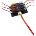 SecoRüt FHA506 LED Stromkreisverteiler Flachsicherung Standard Pole 6 30 A 1 St.