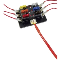 SecoRüt FHA506 LED Stromkreisverteiler Flachsicherung Standard Pole 6 30A 1St. SecoRüt FHA506 LED Stromkreisverteiler Flachsicherung Standard Pole 6 30A 1St.