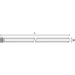HellermannTyton 121-74359 KR8/43 PA66HS NA Cable tie 426 mm 8 mm Transparent Glass fibre pin lock, UV-proof