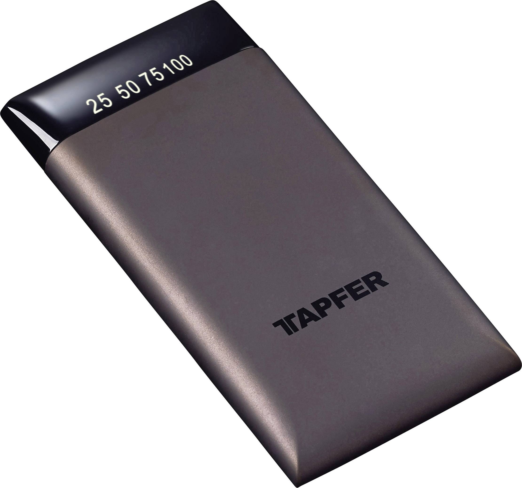 Tapfer TPB-6LED Powerbank (Zusatzakku) LiPo 6000 mAh 1001CTF