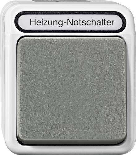 1 Stück Feuchtraum-Schalterprogramm Komplett Heizungs-Notschalter AQUASTAR Licht