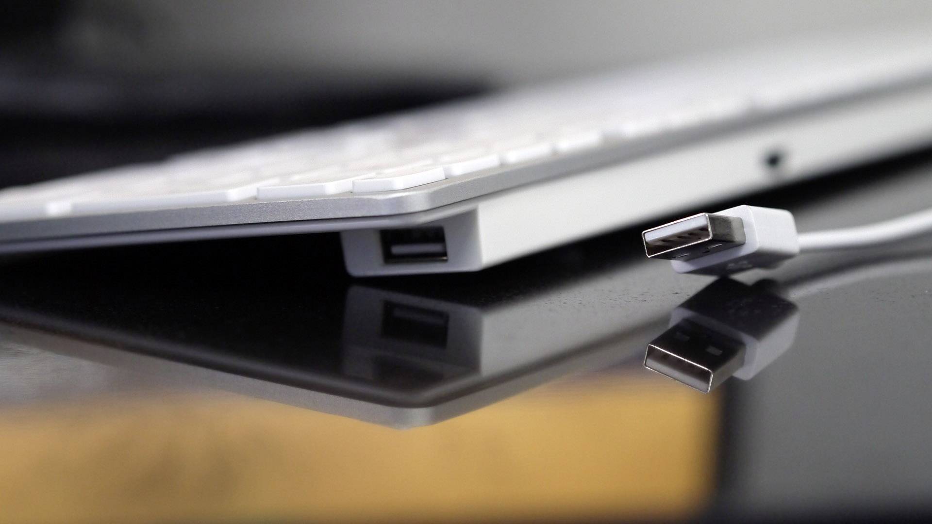 Matias MT1005AL USB Tastatur US-Englisch, QWERTY, Mac Aluminium USB-Anschluss