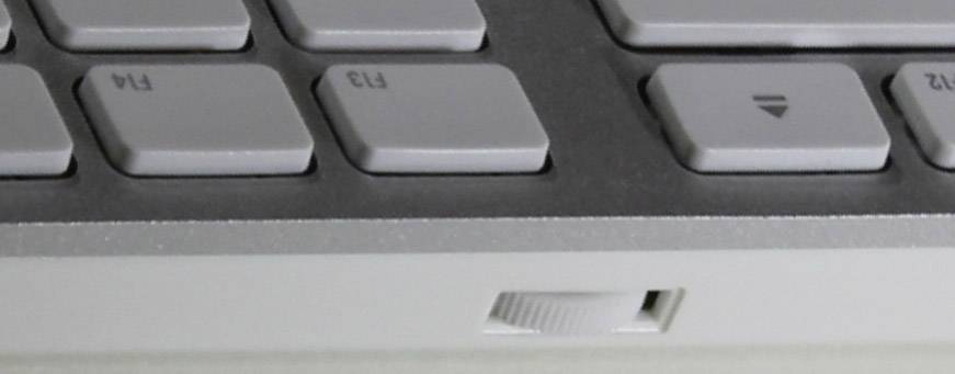 Matias MT1005AL USB Tastatur US-Englisch, QWERTY, Mac Aluminium USB-Anschluss