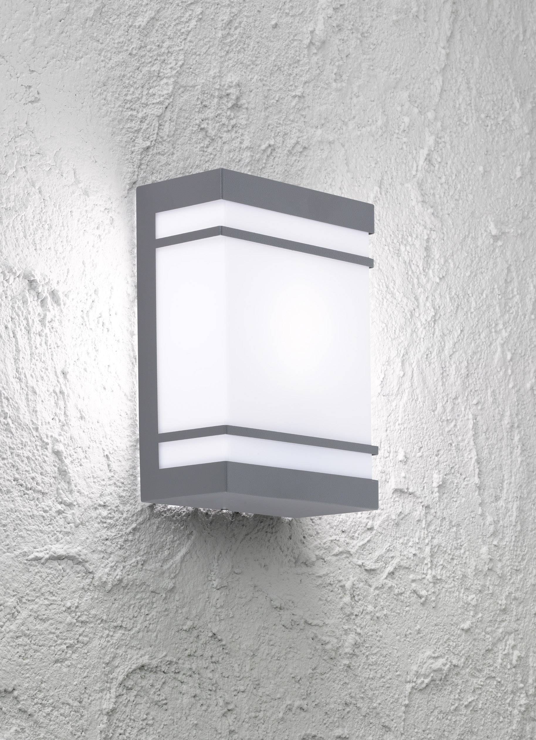 WOFI Lobby 4043.01.88.7000 Außenwandleuchte LED E27 15 W Anthrazit