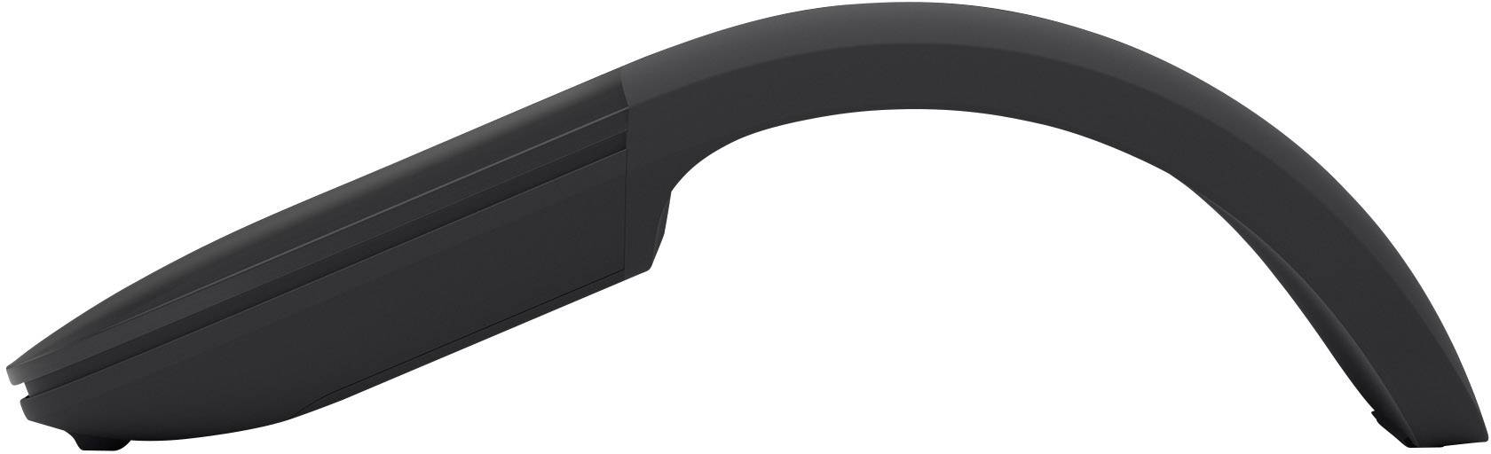 Microsoft Arc Maus Bluetooth® Optisch Schwarz 2 Tasten 1000 dpi Touch-Oberfläche