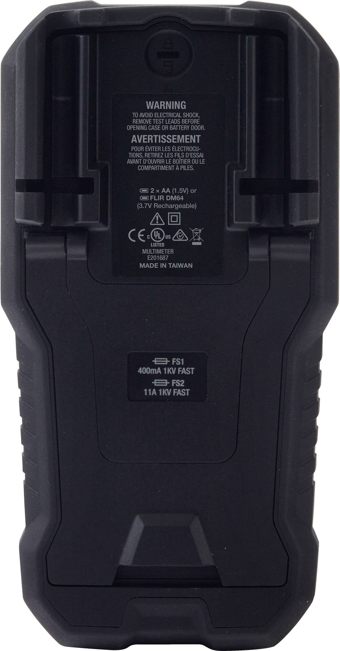 FLIR DM64 Hand-Multimeter digital CAT IV 300 V, CAT III 600 V