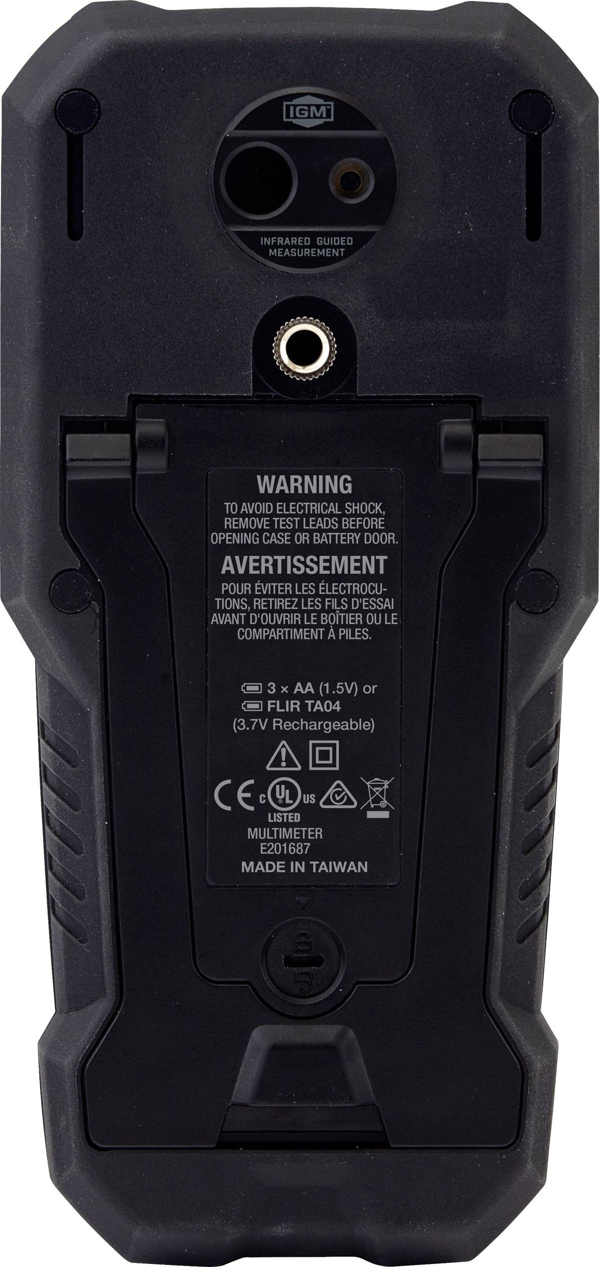 FLIR DM166 Hand-Multimeter integrierte Wärmebildkamera CAT IV 300 V, CAT III 600V