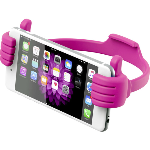Tablet-Halterung Xlayer Colour Line Thumbs Up Passend für Marke (Tablet): Universal bis 25,7 cm (10,1") Pink