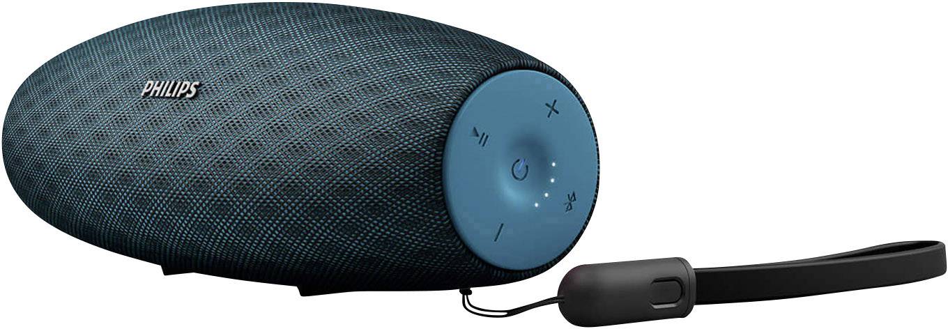 Philips BT7900 Bluetooth® Lautsprecher Staubfest, stoßfest, spritzwassergeschützt, Freisprechfunktion Blau