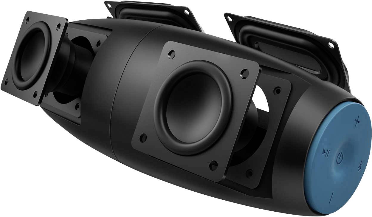 Philips BT7900 Bluetooth® Lautsprecher Staubfest, stoßfest, spritzwassergeschützt, Freisprechfunktion Blau