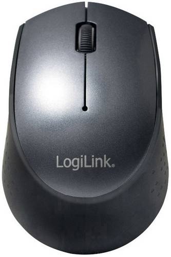 LogiLink ID0160 Maus Funk Optisch Schwarz 3 Tasten 1200 dpi