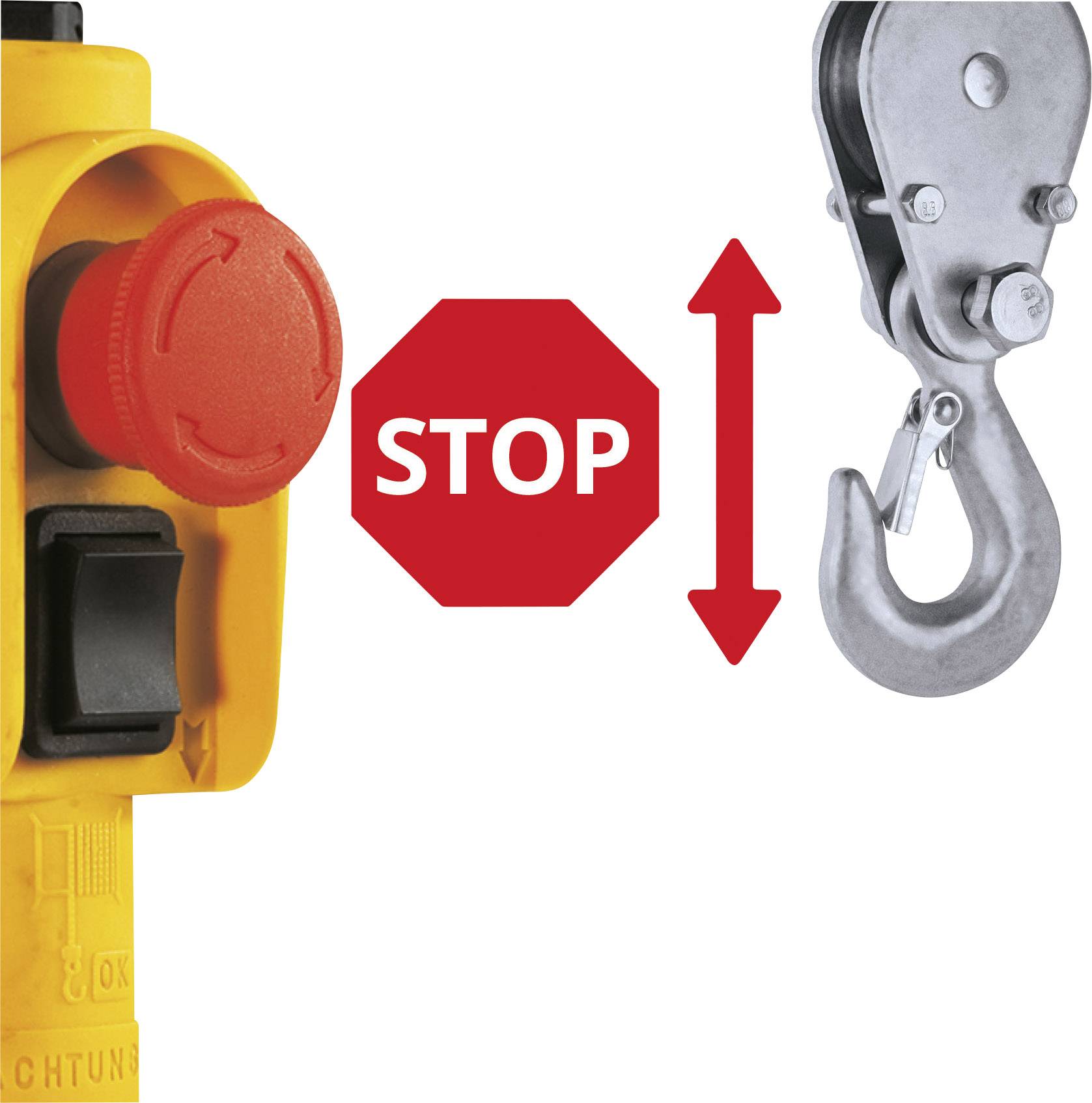 Einhell 2255150 Elektrischer Seilhebezug Tragfähigkeit (mit Umlenkrolle) 600 kg Tragfähigkeit (ohne Umlenkrolle) 300 kg