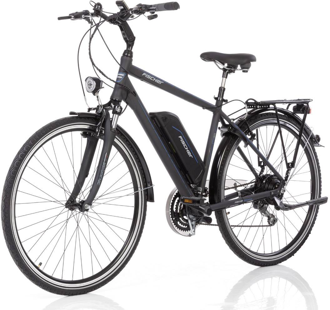 Fischer Fahrrad ETH1801 E-Bike mit Trittantrieb Anthrazit (matt) Li-Ion 36V 11Ah