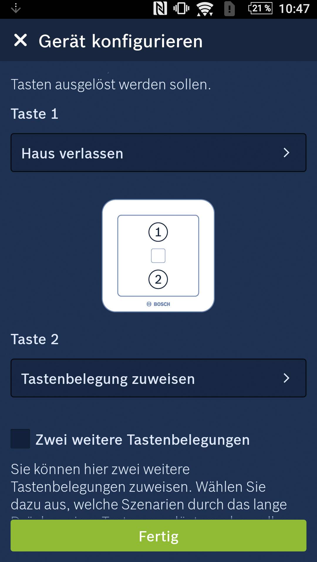 Flex Bosch Smart Home Wandschalter