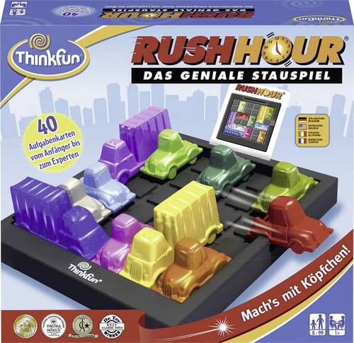 Thinkfun Rush Hour®-Das geniale Stauspiel 76301