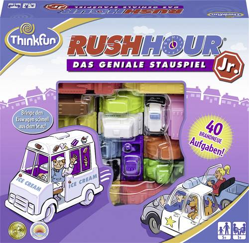 Thinkfun Rush Hour®Junior-Stauspiel für Kinder 76303