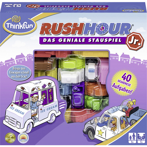 Thinkfun Rush Hour®Junior-Stauspiel für Kinder 76303