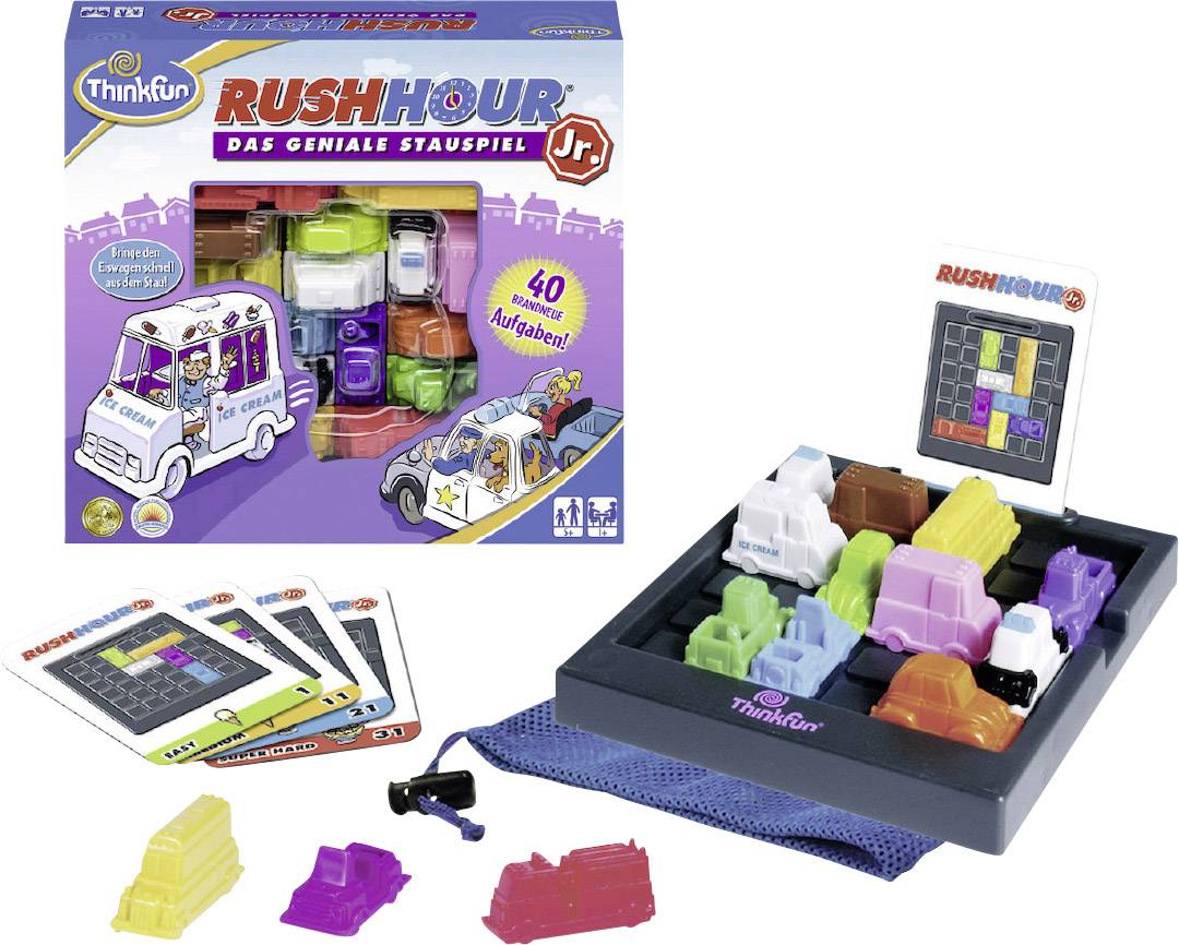 Thinkfun Rush Hour®Junior-Stauspiel für Kinder  76303