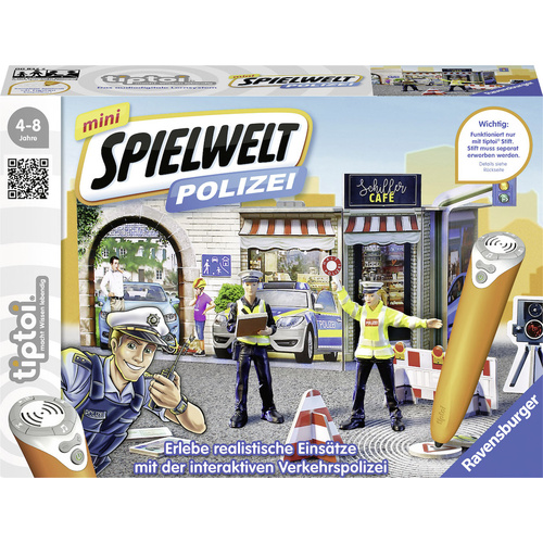 Ravensburger tiptoi® mini Spielwelt Polizei: Verkehrspolizei
