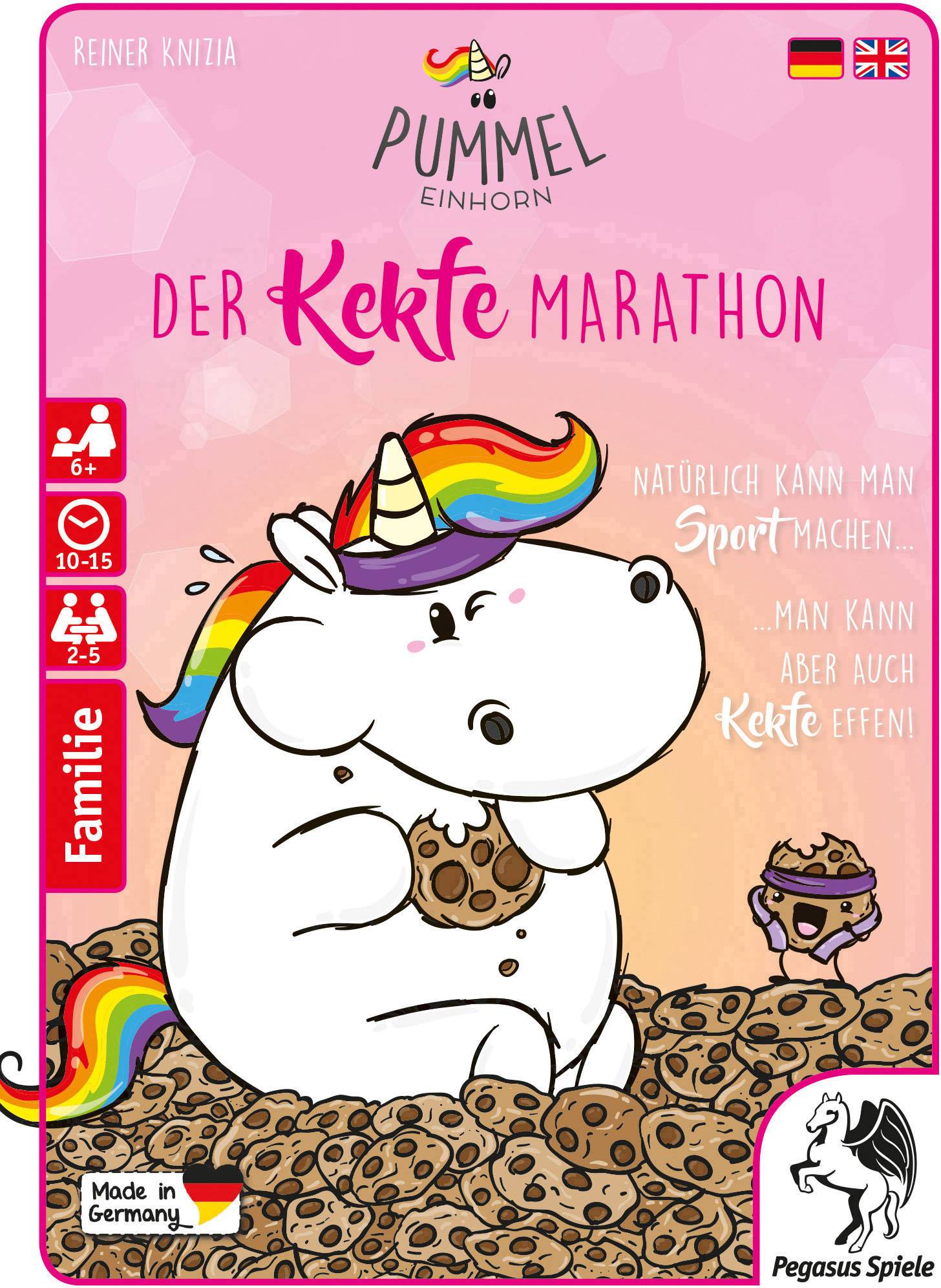 Pegasus Spiele Pummeleinhorn - Der Kekfe Marathon