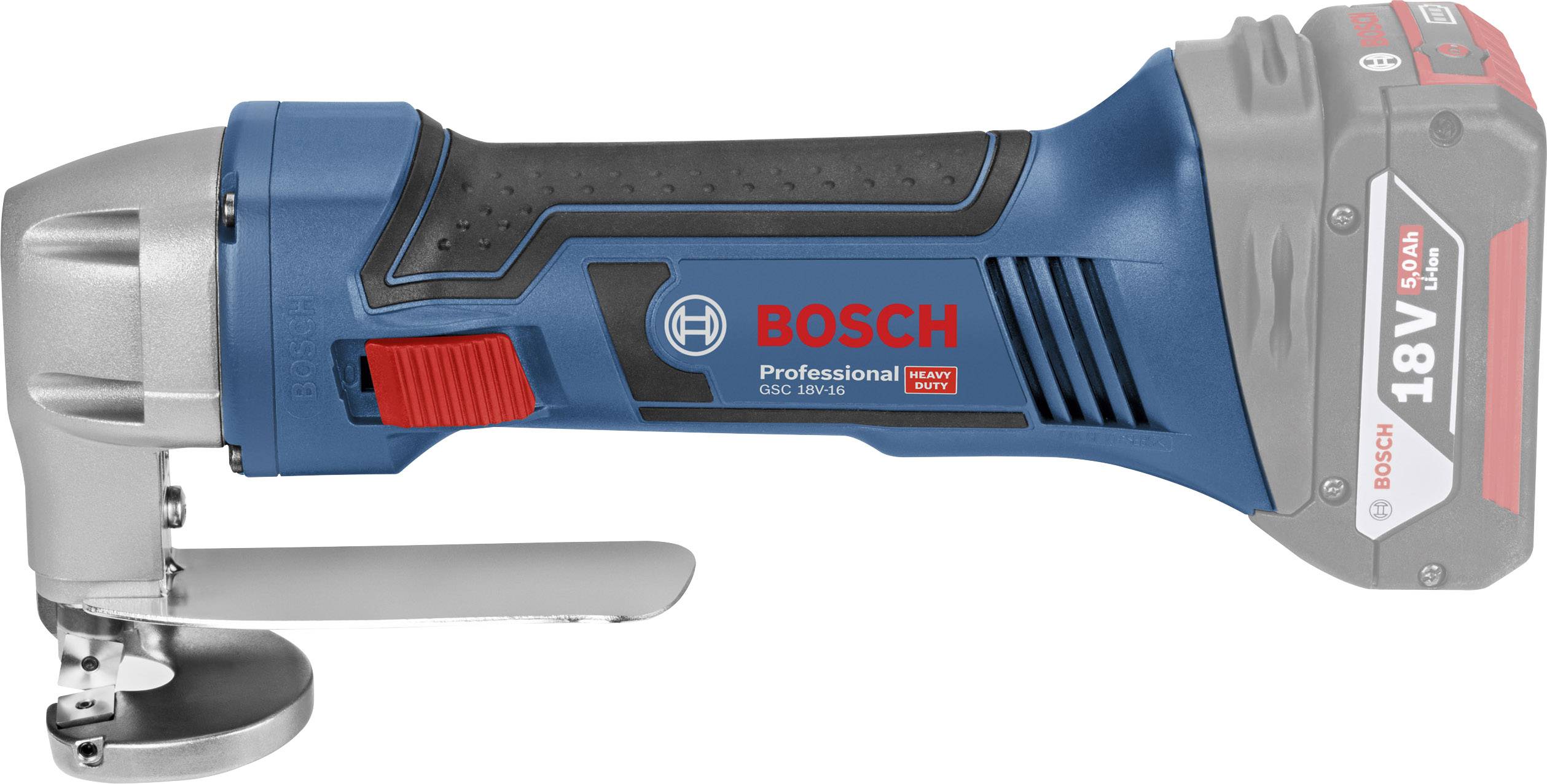 Bosch Professional Akku-Blechschere 0601926200920 GSC 18V-16, B-Ware ohne Akku