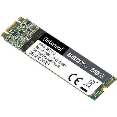 Intenso High Performance 240GB Interne M.2 SATA SSD 2280 M.2 SATA 6 Gb/s Retail 3833440