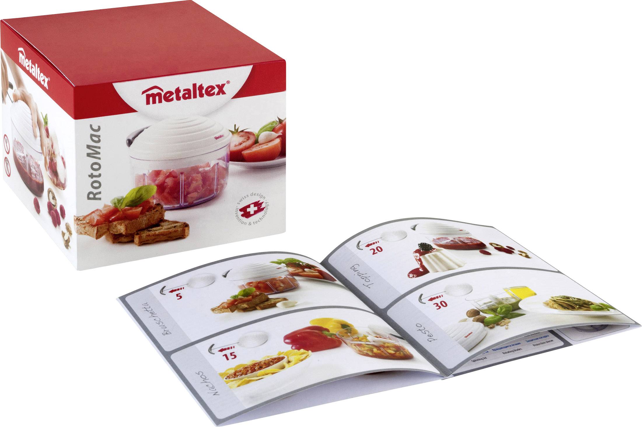 Metaltex RotoMac Zerkleinerer Weiß