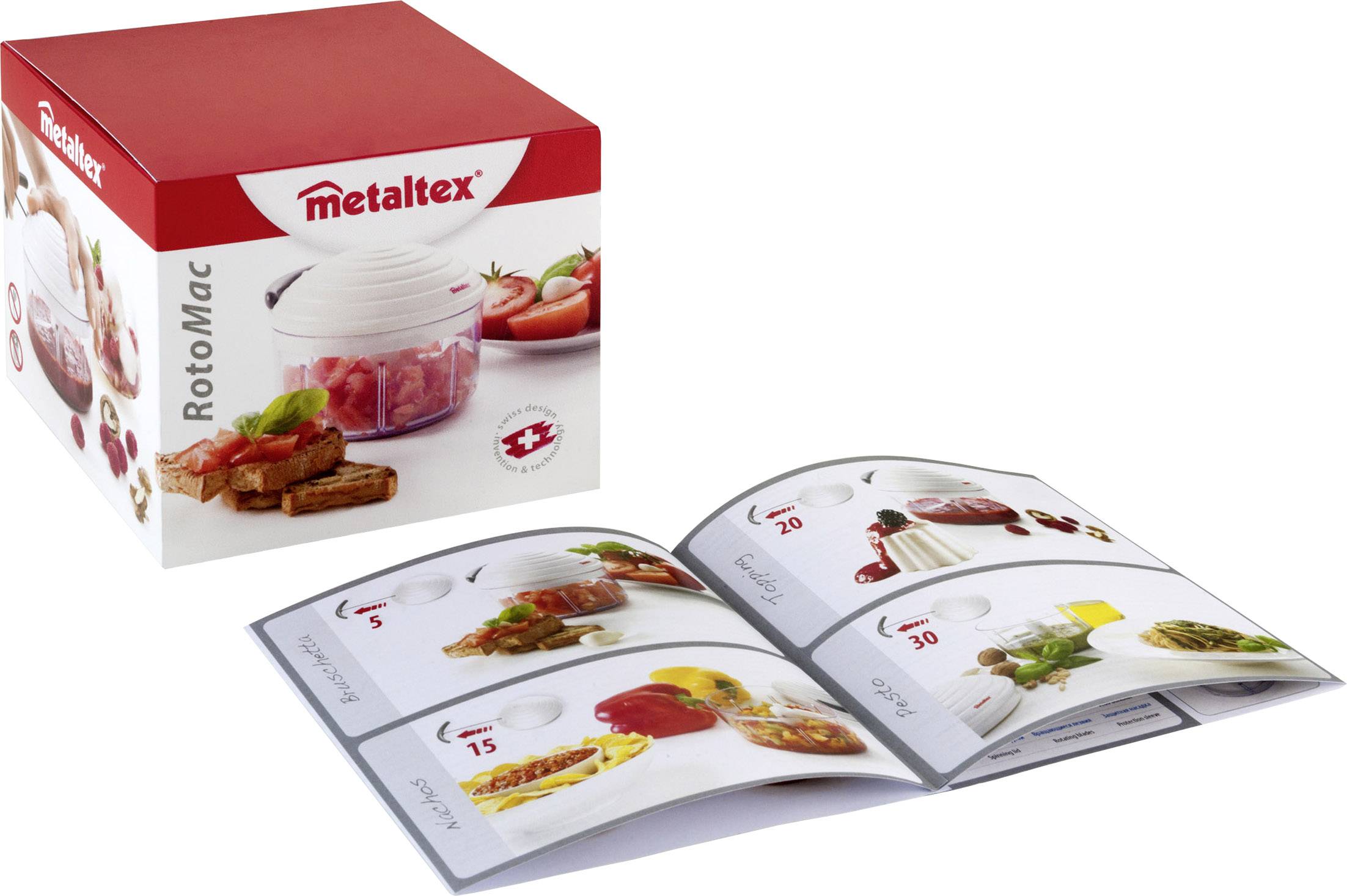 Metaltex RotoMac Zerkleinerer Weiß