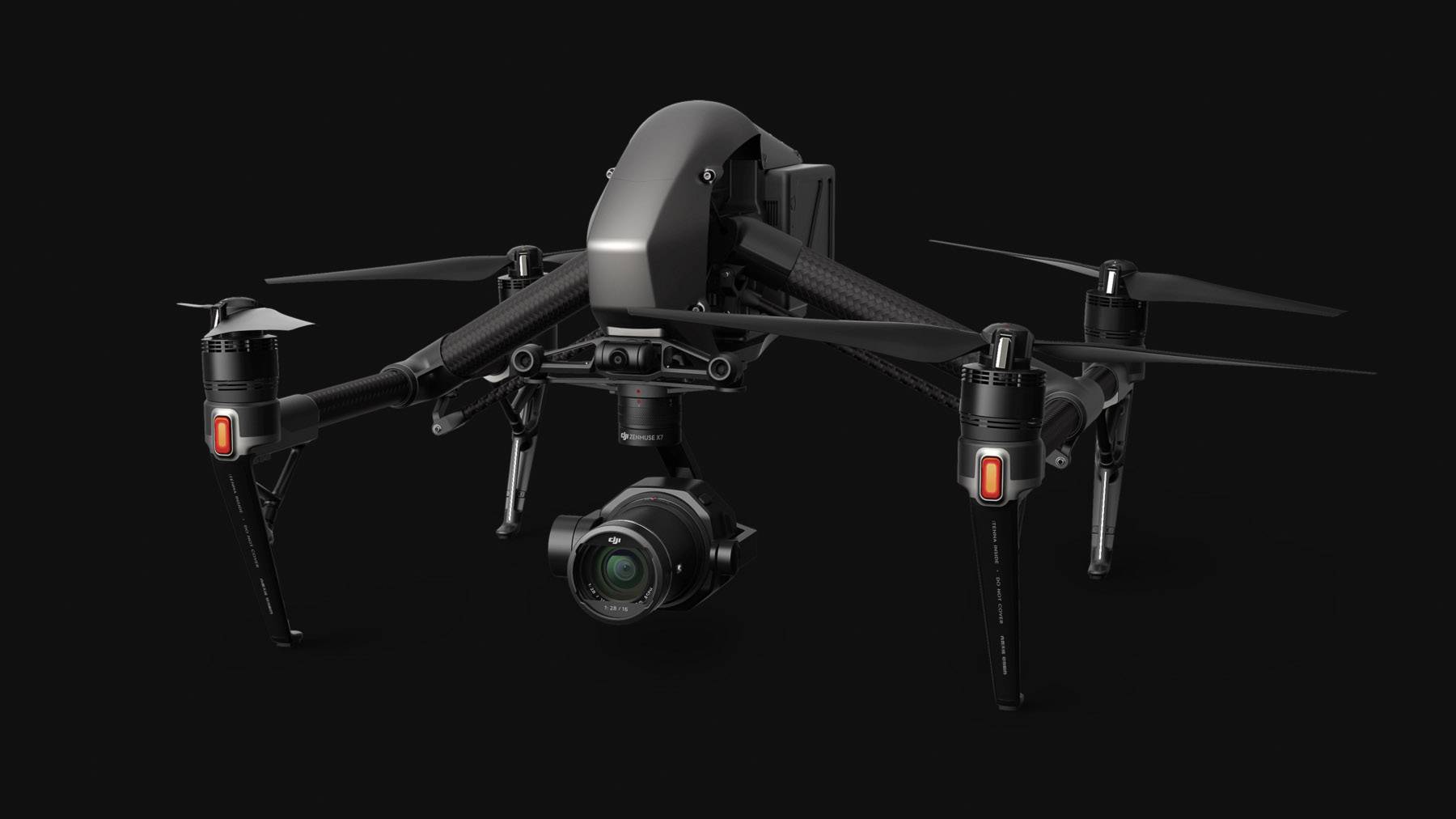 DJI Inspire 2 Cinema Premium Combo Industrie Drohne RtF Profi, Kameraflug