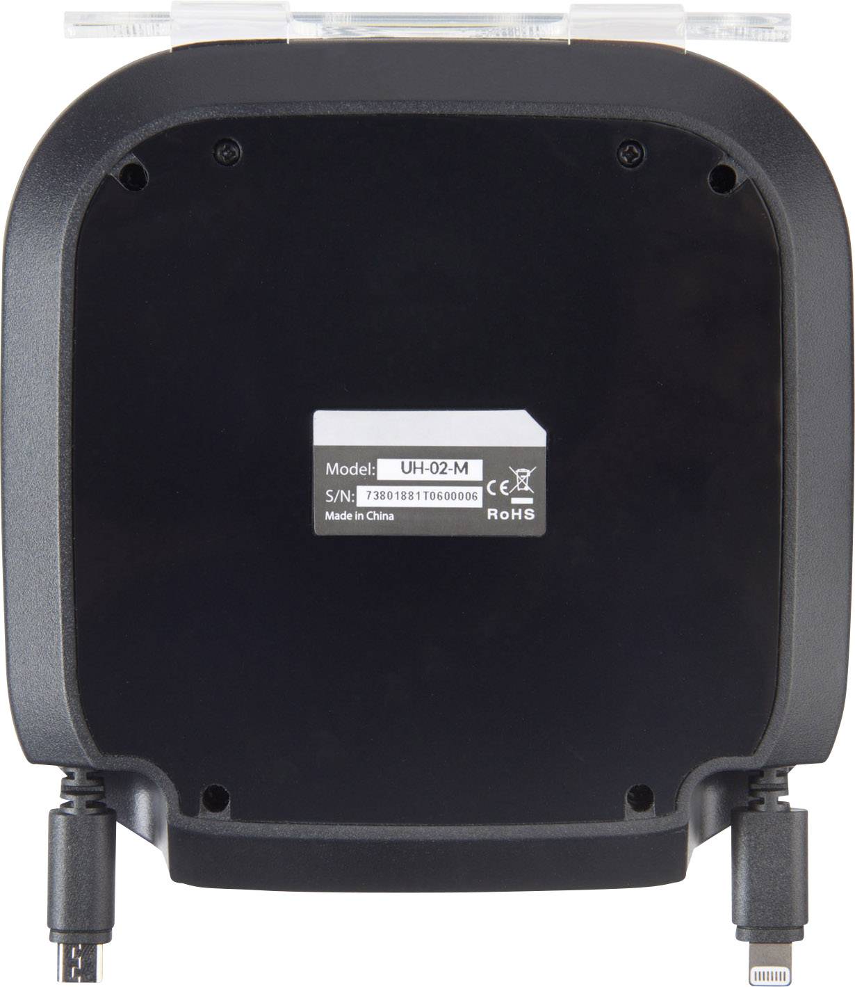 Xtorm by A-Solar Induktions-Ladegerät 2100 mA Table Top BU106  Ausgänge Induktionslade-Standard, USB, Micro-USB-Stecker, Apple Lightning-Stecker Sch