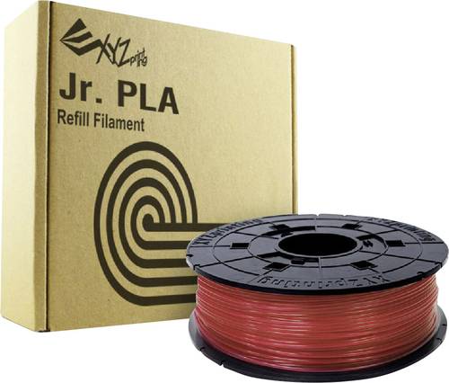 Filament PLA 1.75mm Rot (klar) 600g Junior