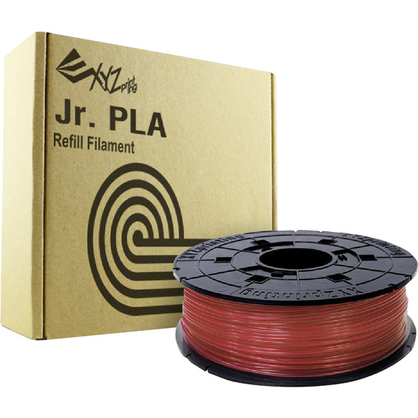 XYZprinting Filament PLA 1.75mm Rot (klar) 600g Junior