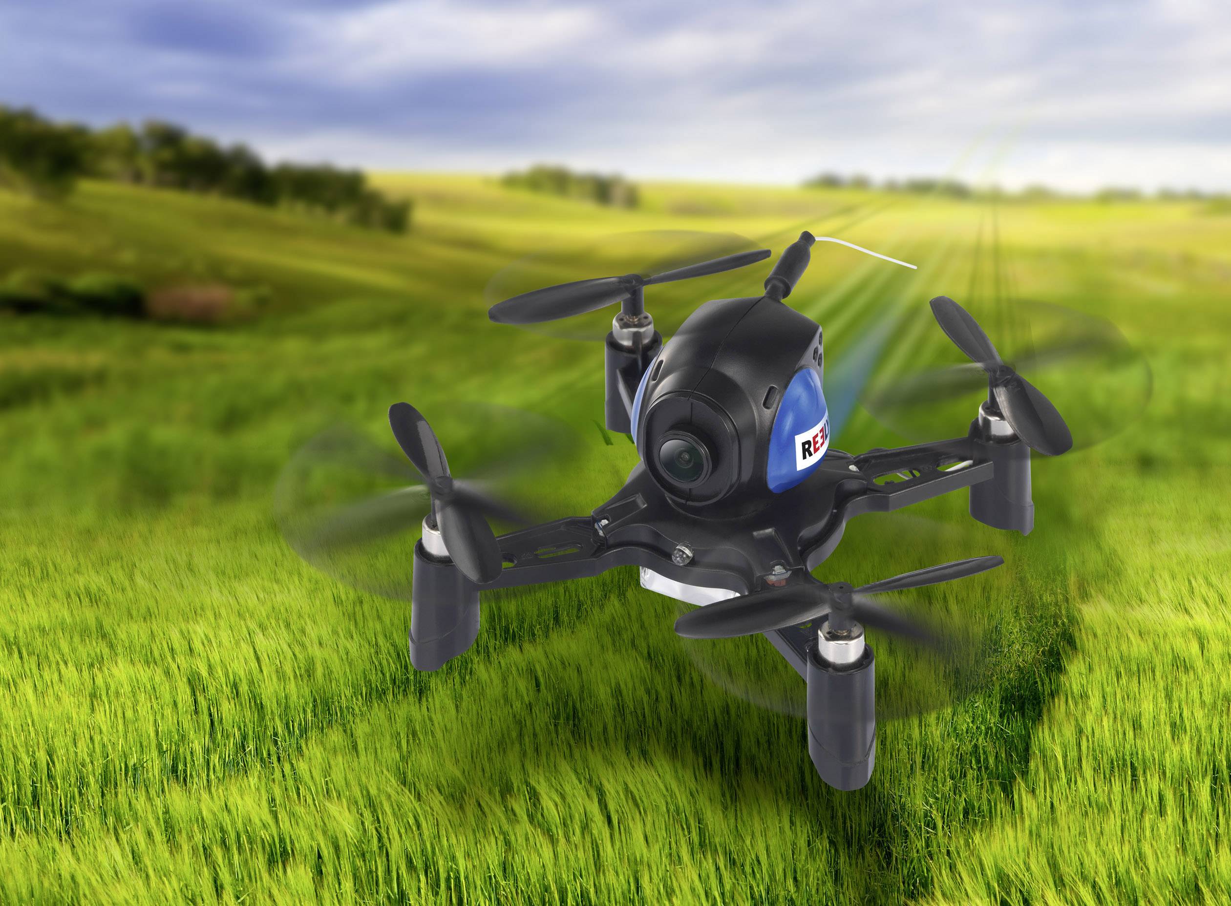 Reely DIY X-79 Race Copter RtF Einsteiger, Kameraflug