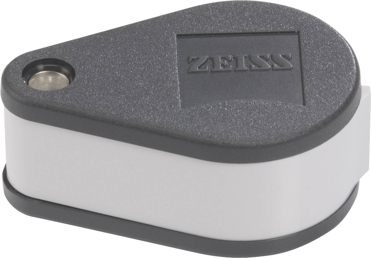 Zeiss 205171-9200-000 D 40 Einschlaglupe Vergrößerungsfaktor: 10 x Linsengröße: (Ø) 13mm Schwarz, Weiß