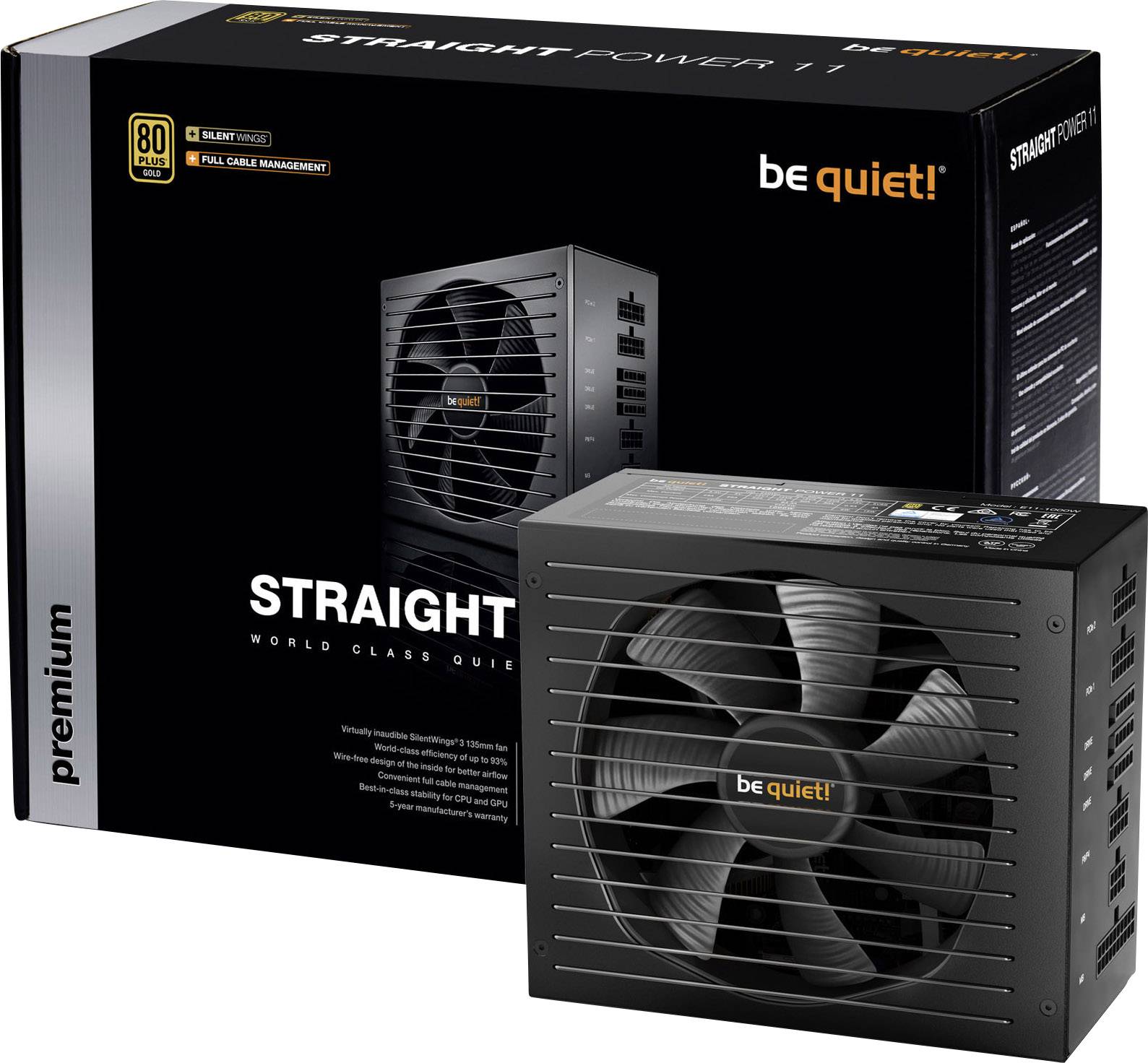 BeQuiet Straight Power 11 PC Netzteil 650 W ATX 80PLUS® Gold