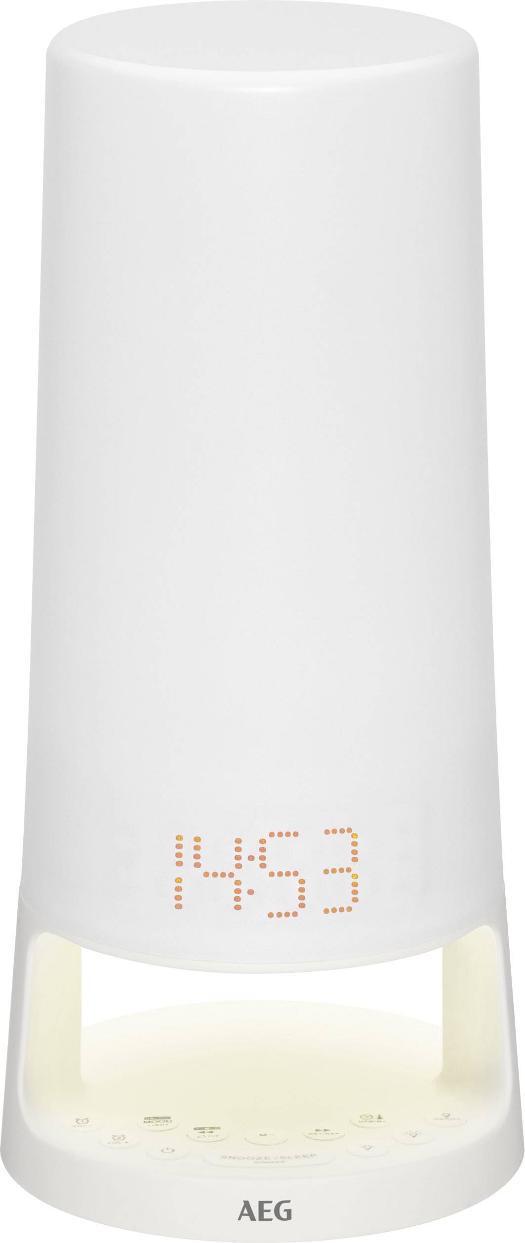 AEG MRC 4147 L Radiowecker UKW AUX Weiß