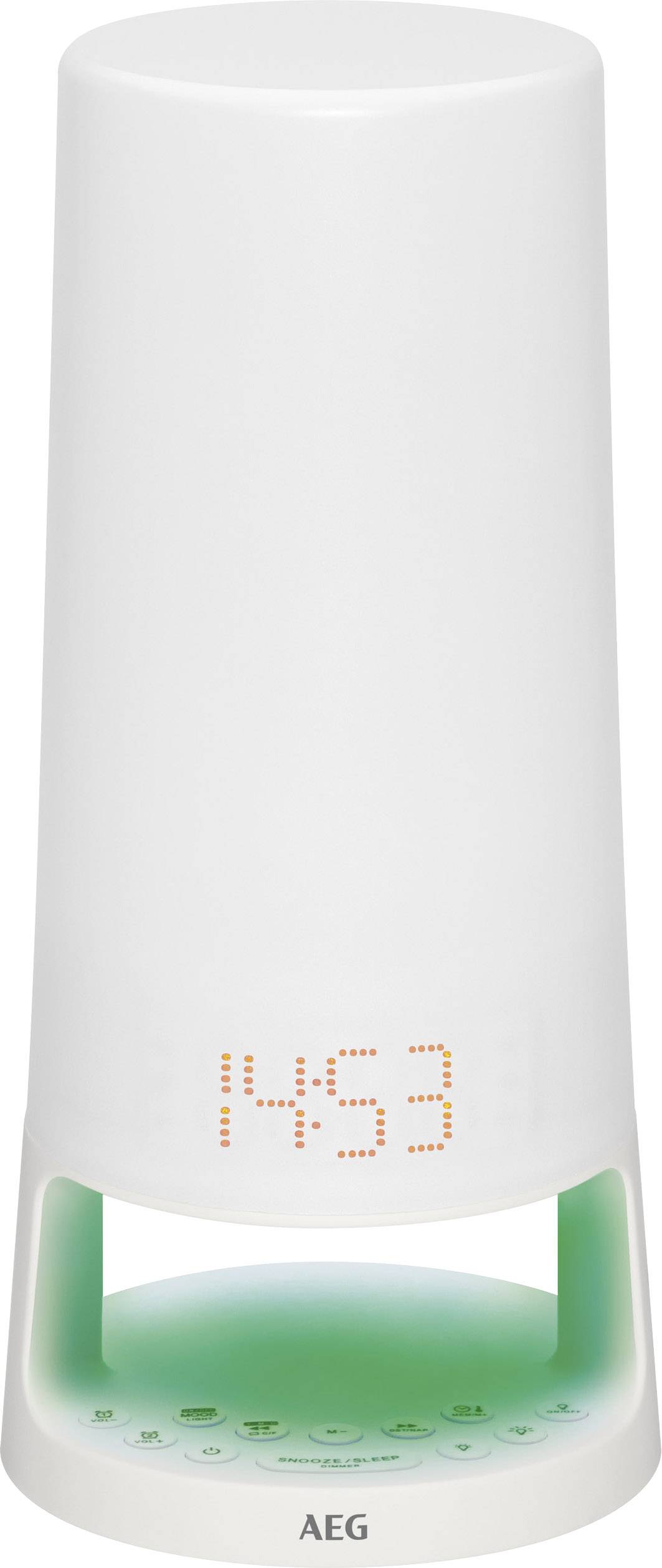 AEG MRC 4147 L Radiowecker UKW AUX Weiß